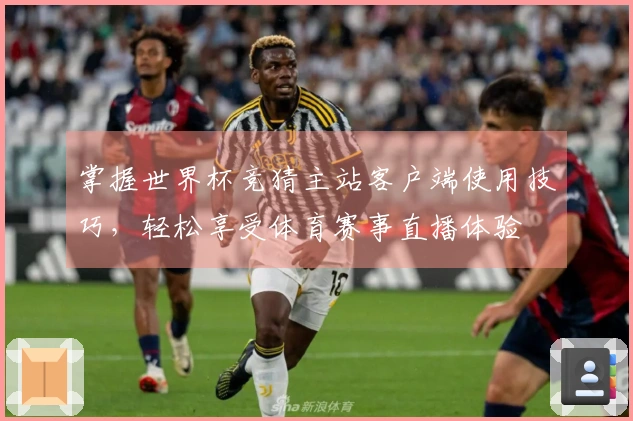 掌握世界杯竞猜主站客户端使用技巧，轻松享受体育赛事直播体验